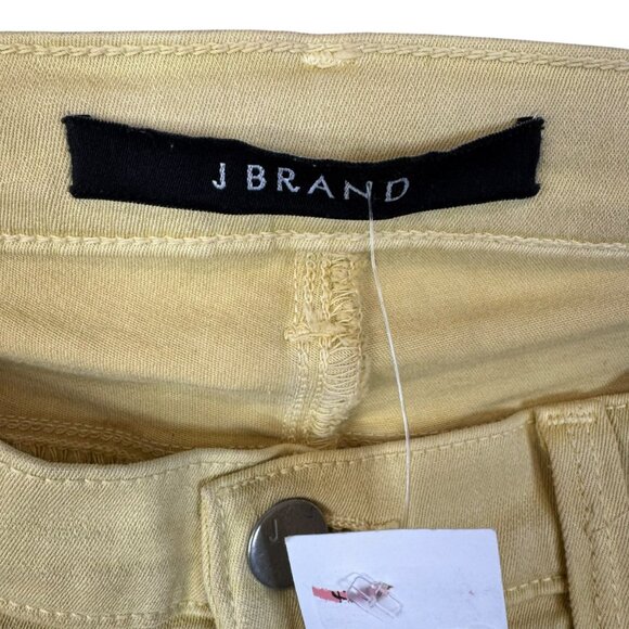 J Brand Skinny Jeans in Pale Yellow – NWT Size 28 - Picture 4 of 5